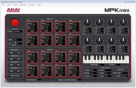 akai mpk mini mk2 software setup